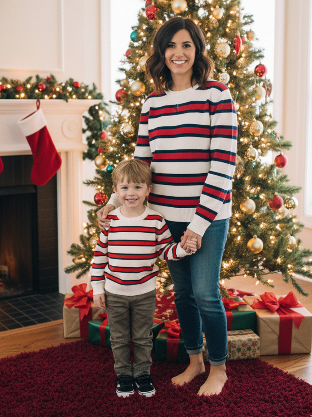 Rugby Sweater (Adult & Kid Sizes Only)